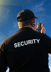 Security Guard Radios In Photo