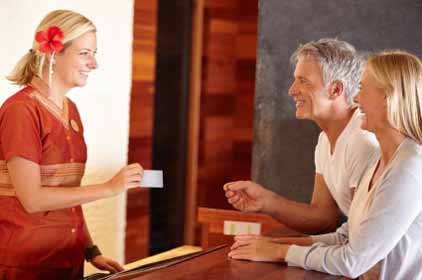 Hotel Front Desk Employee Photo