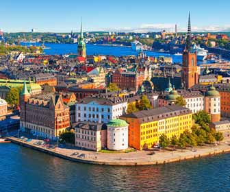 Aerial View Of Stockholm, Sweden Photo