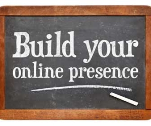 Sign Saying Build Your Online Presence Image