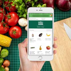 Using Instracart in the Kitchen to Order Veggies