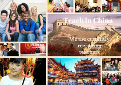 Teach Conversational English in China Ad