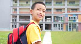 home work job part time Taiwanese ESL Student Poses for Photo