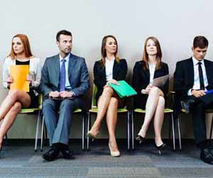 Applicants Waiting for Job Interview