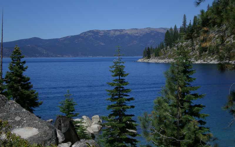 View of Beautiful Lake Tahoe