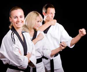 Martial Arts Students Pose for Photo