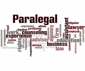 Paralegal Work Map Graphic