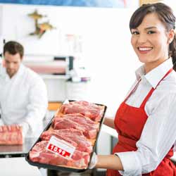 Butchers Carve and Prepare All Kinds of Meat to be Packaged and Sold