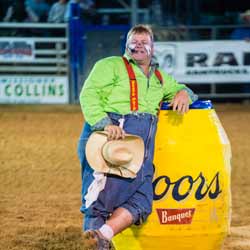 Rodeo Clowns Put their Lives on the Line During Rodeos for Your Entertainment
