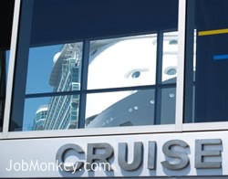 cruise employment sign photo
